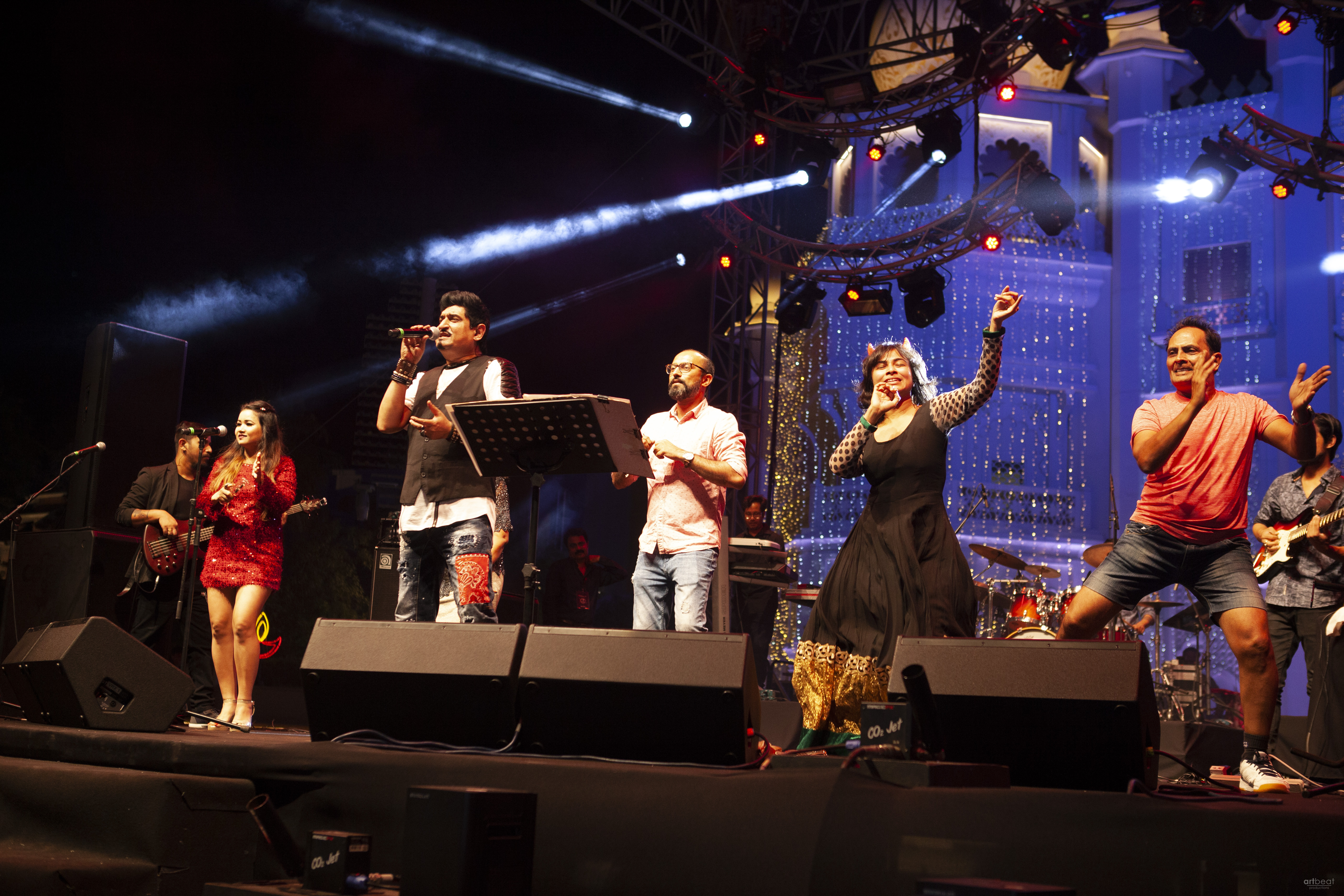 Neeraj Sridhar Live in Concert at Bollywood Park Dubai for BIG ZEE DIWALI